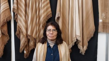 Representante. Juana Moreno de Herrero, en nombre de las tejedoras.
