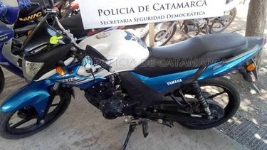 Recuperan una motocicleta en el norte de la Ciudad