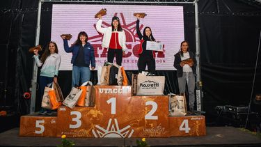anabel oviedo se corono campeona nacional de trail