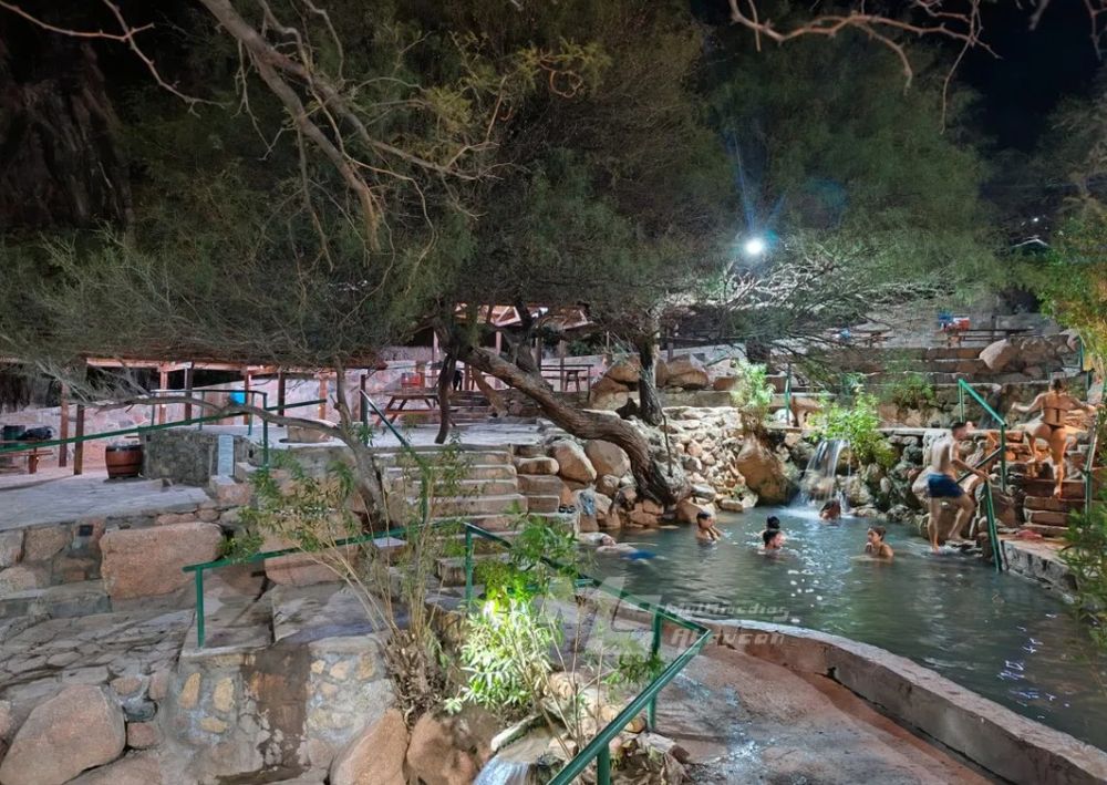 Termas de Fiambalá. Se encuentra entre los atractivos más visitados.&nbsp;