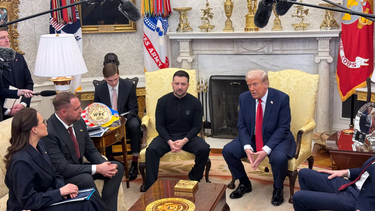 tenso encuentro entre donald trump y volodimir zelenski en la casa blanca