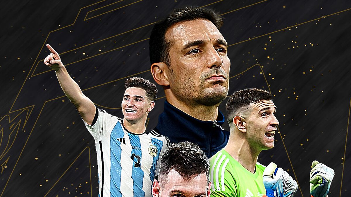 Messi, el Dibu y Scaloni, nominados al The Best