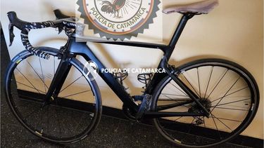 Recuperada. Una bicicleta de alta gama.&nbsp;