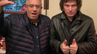 Carlos Maslatón y Javier Milei.