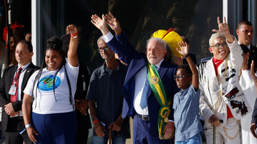 Lula juró como nuevo presidente de Brasil