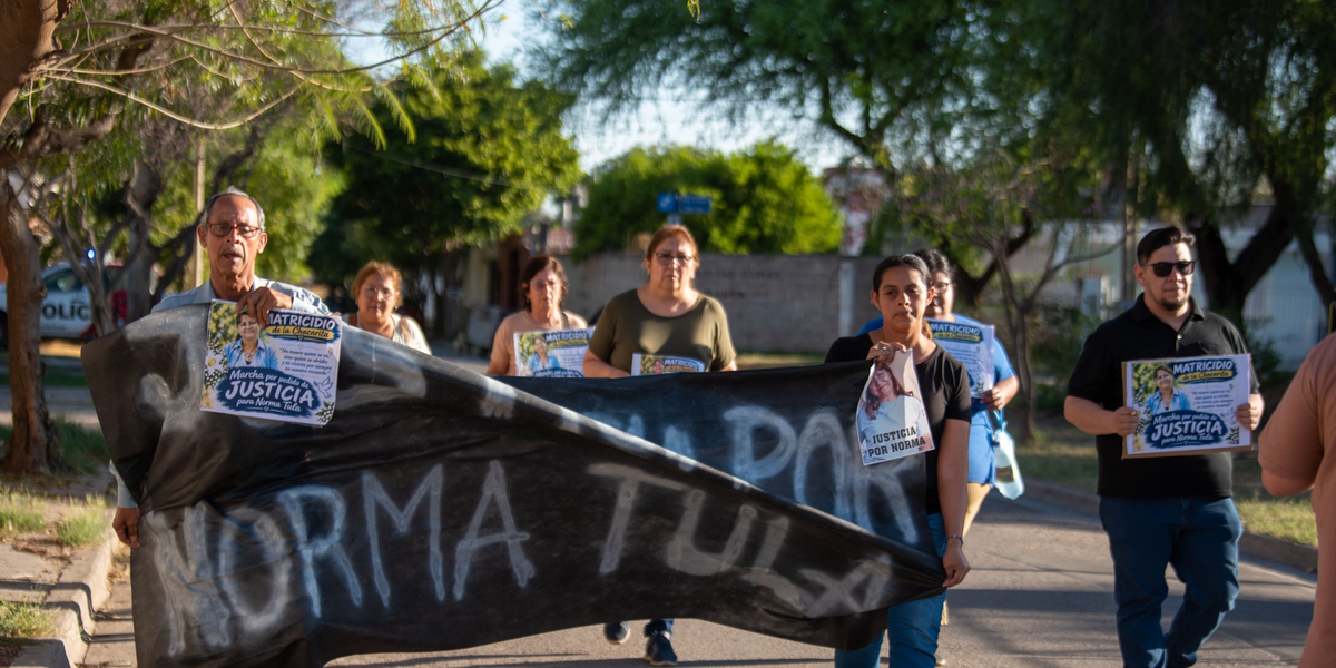Video: marcharon para pedir justicia por Norma Tula a dos meses del homicidio