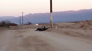Motociclista derrapó y murió en el acto en Andalgalá