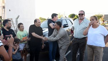 Saadi supervisó la finalización de obras clave en el loteo Parque Sur