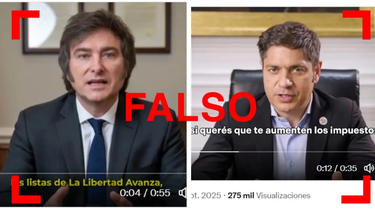 circularon videos de milei y kicillof hechos con ia: como identificarlos y como cuidarse de estas desinformaciones
