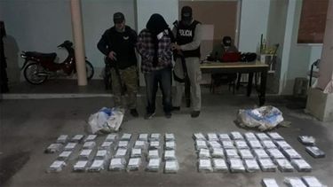 Incautan 57 kilos de cocaína en Santiago del Estero