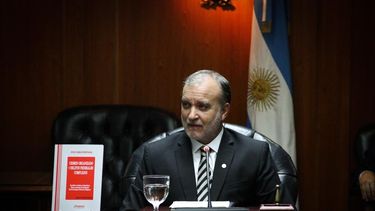 Reynaga presentó su libro en el Consejo de la Magistratura
