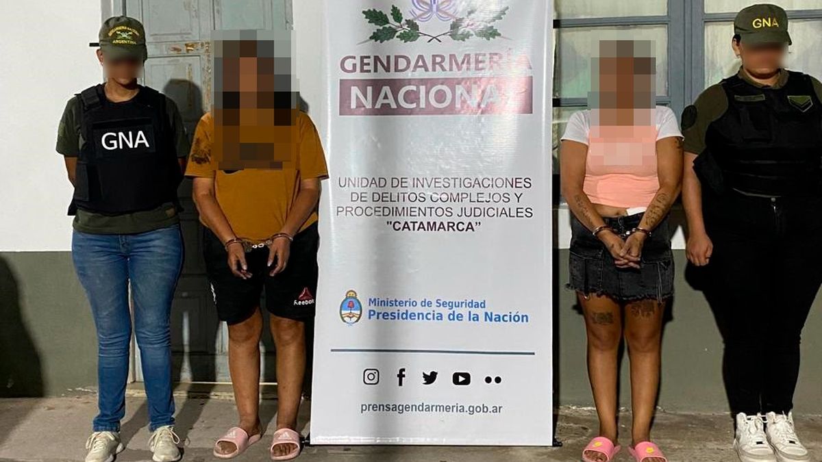 Detuvieron a dos mujeres y a un hombre por droga