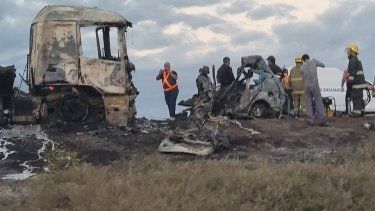 Tres personas murieron en el accidente sobre Ruta Nacional 60