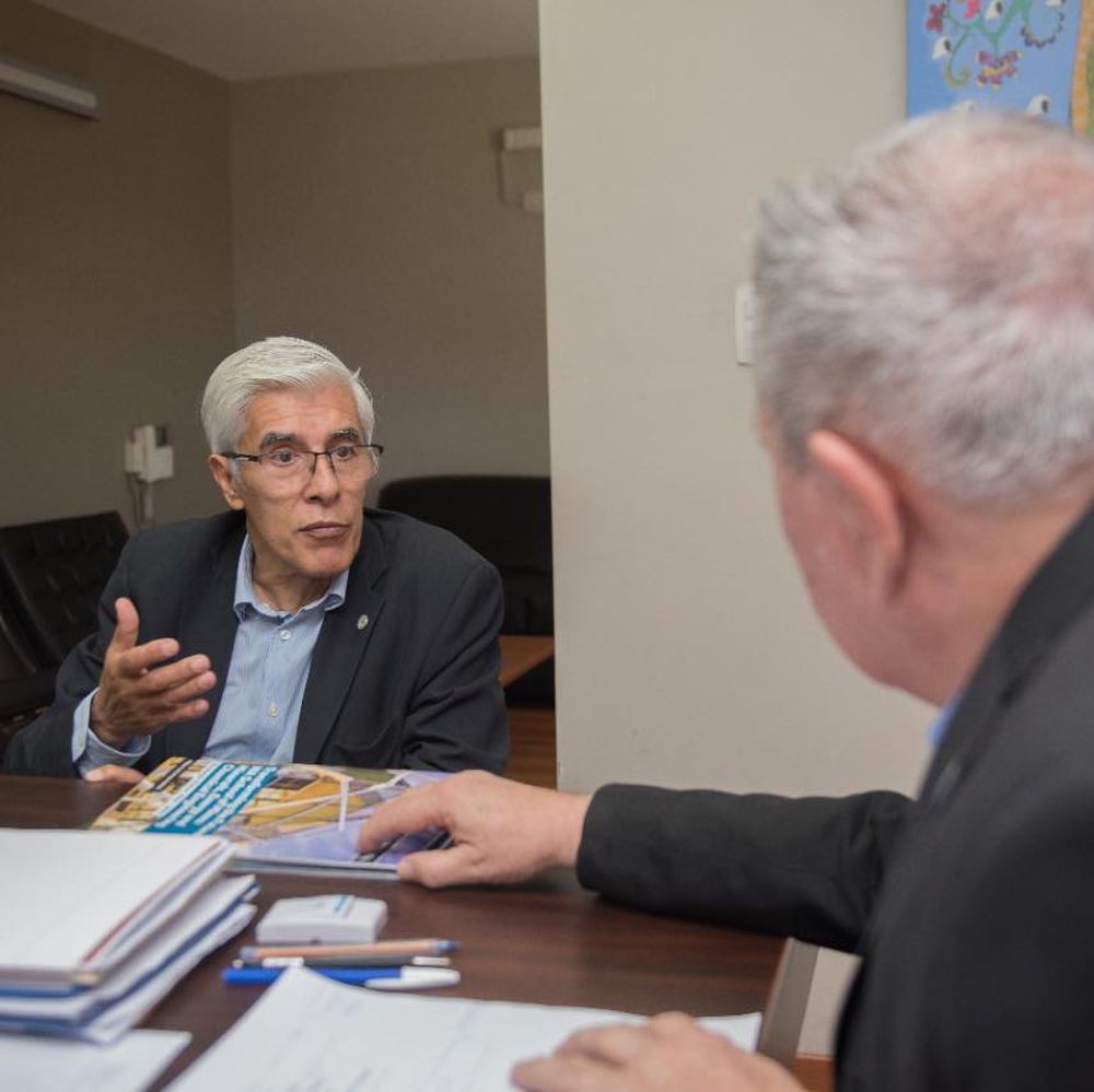 Rector. Oscar Arellano.&nbsp;