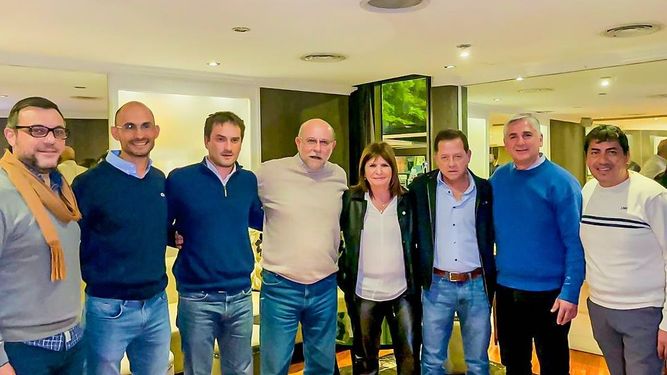 Fama y Ávila se reunieron con Bullrich en Córdoba