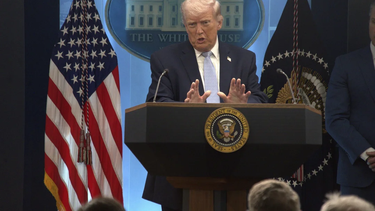 trump anuncio el inicio del proceso para despejar el estrecho de ormuz