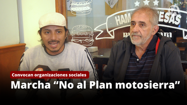 Organizaciones sociales marchan: No al Plan motosierra