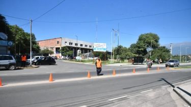 Accidente de tránsito en Valle Viejo. Médicos del Parador Municipal asistieron a los heridos. Foto Archivo.&nbsp;