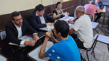 el ministerio publico fiscal y la defensa publica se reunieron con 116 internos en una visita al penal de miraflores