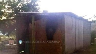 Se incendió la casa donde vivía y perdió todo