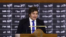 Derrota. El presidente Milei cosechó ayer los frutos de su disparatada siembra de insultos y maltratos.