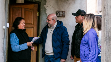 En campaña. Fama jugó fuerte y prometió meterle cuchillo al gasto político.&nbsp;