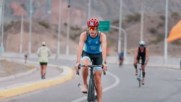 Ulises Vergara, con podio en el Triatlón del Sol