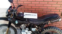 Operativo: recuperaron una motocicleta robada