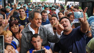 Posicionado. Scioli dijo que siente fuerzas para ser candidato.