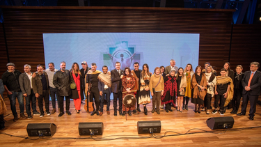 Con un anticipo de la fiesta, Catamarca presentó al país el Poncho 2023