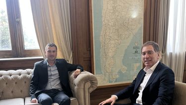 Monti se reunió con Diego Santilli
