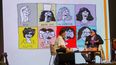 Encuentro. Rep repasó la trayectoria de Charly García a través de sus dibujos.