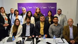 Ejes. Con Monti ausente, los referentes de la Alianza LLA presentaron 10 puntos de su agenda legislativa. Ejes. Con Monti ausente, los referentes de la Alianza LLA presentaron 10 puntos de su agenda legislativa.