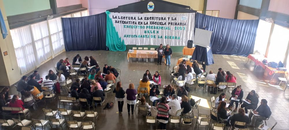 Se desarrolló desde el 17 al 21 de abril, contaron con la presencia de equipos de gestión de los departamentos Pomán, Andalgalá, Tinogasta, Santa María, Antofagasta de la Sierra y Belén.