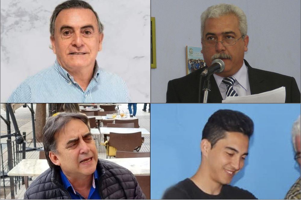 En familia. La suerte de Los Altos sigue atada a la familia Olveira: Ricardo y Rafael, hermanos; Carlos “Kikí”, primo y Adrián, hijo de Rafael.