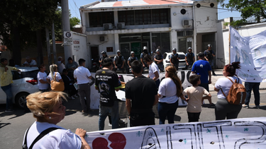Ayer. Familiares y amigos de Ferreyra marcharon para pedir justicia.