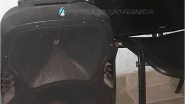 Valle Viejo: delincuentes abandonaron un tv de 32 pulgadas en un descampado