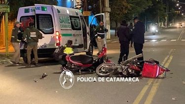 Encontronazo. Las motos.