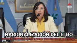 Los recursos naturales son de dominio de las provincias