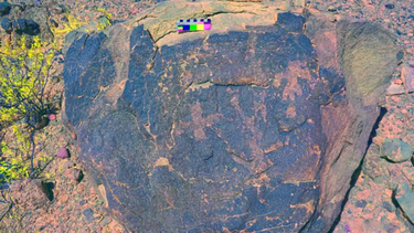 Hallazgo. Los petroglifos presentan una notable diversidad de motivos geométricos y figurativos.