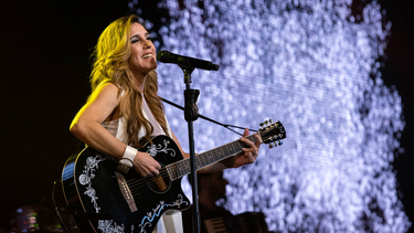 Soledad. Una vez más en el escenario de la Fiesta del Poncho.&nbsp;