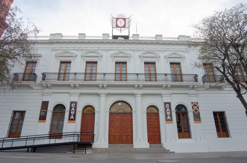Fachada. La explanada de la antigua Casa de Gobierno será el escenario del acto inaugural.