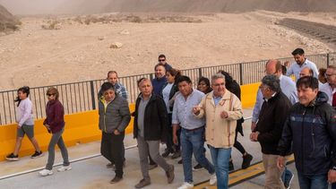 Se inauguró en Fiambalá el nuevo puente vial que lleva a Las Termas