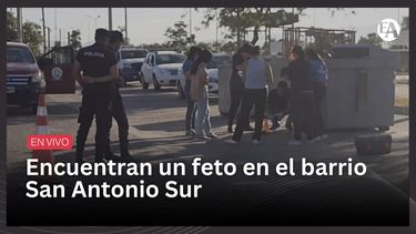 Encuentran un feto en el barrio San Antonio Sur