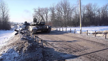 Putin ordenó al ejército ruso mantener la paz en Donetsk y Lugansk