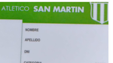 El Club Atlético San Martín de El Bañado&nbsp;llevará a cabo una campaña de reempadronamiento y nuevos socios.