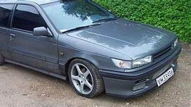 El auto es un Mitsubishi Cold GTI. Foto ilustrativa.&nbsp;