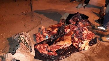 Continúa en las rutas el decomiso de carne faenada