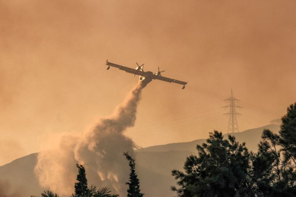 Incendos Forestales en Grecia
