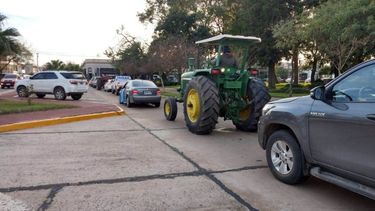 Caravana contra la intervención de Vicentin